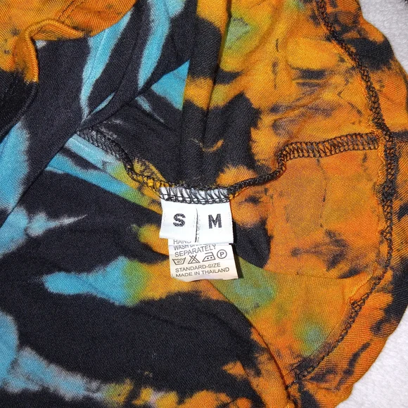 Kathmandu Imports Tie Dye Long Sleeve Tunic Top S/M Boho Hippie Festival - Picture 8 of 10